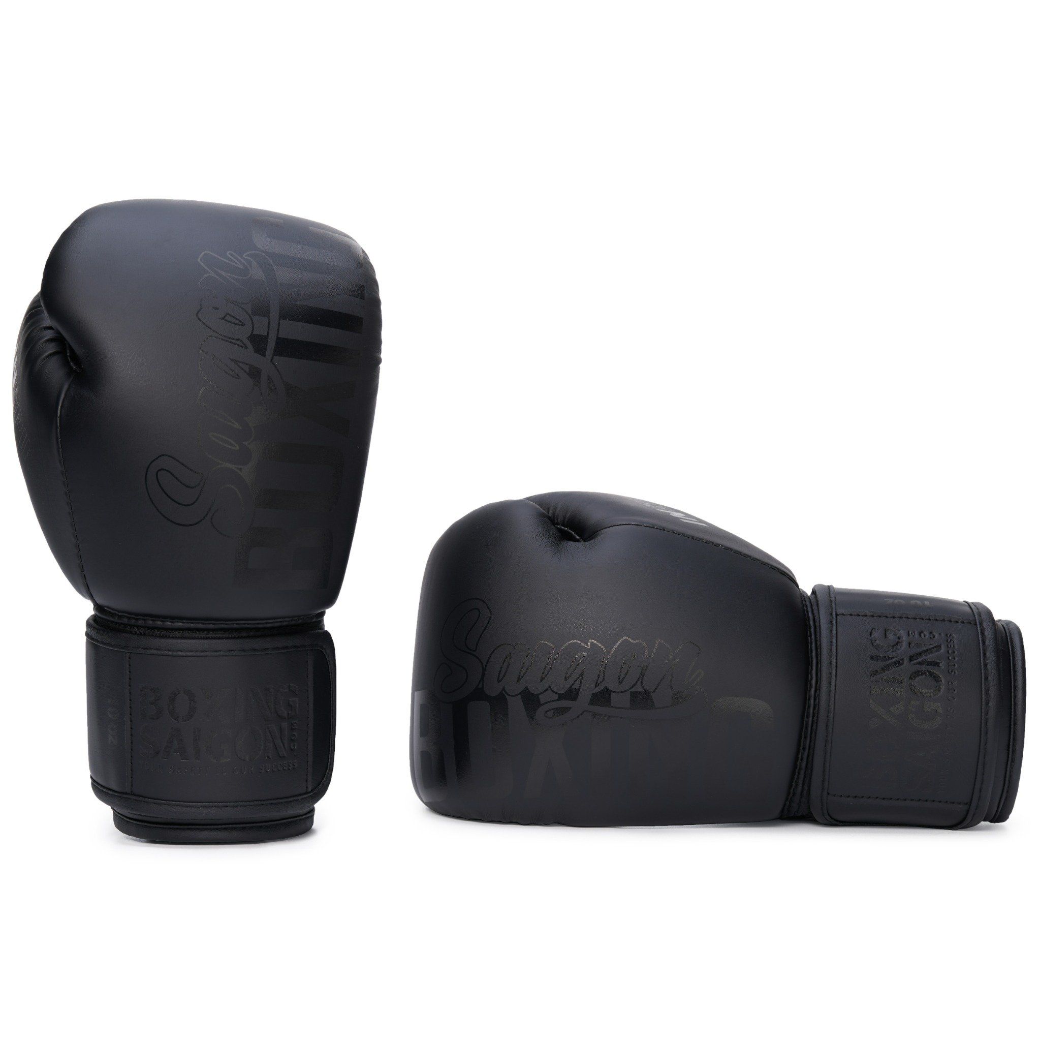 Găng Tay Boxing Saigon Inspire - Matte Black