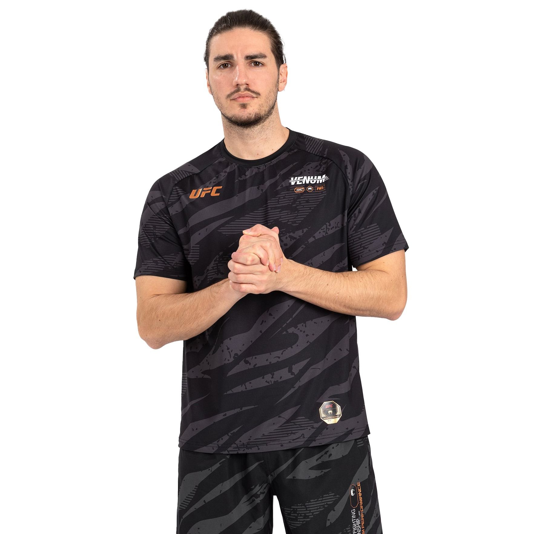 Áo Venum UFC Adrenaline by Venum Men's Fight Week Dry-Tech T-shirt - Urban Camo