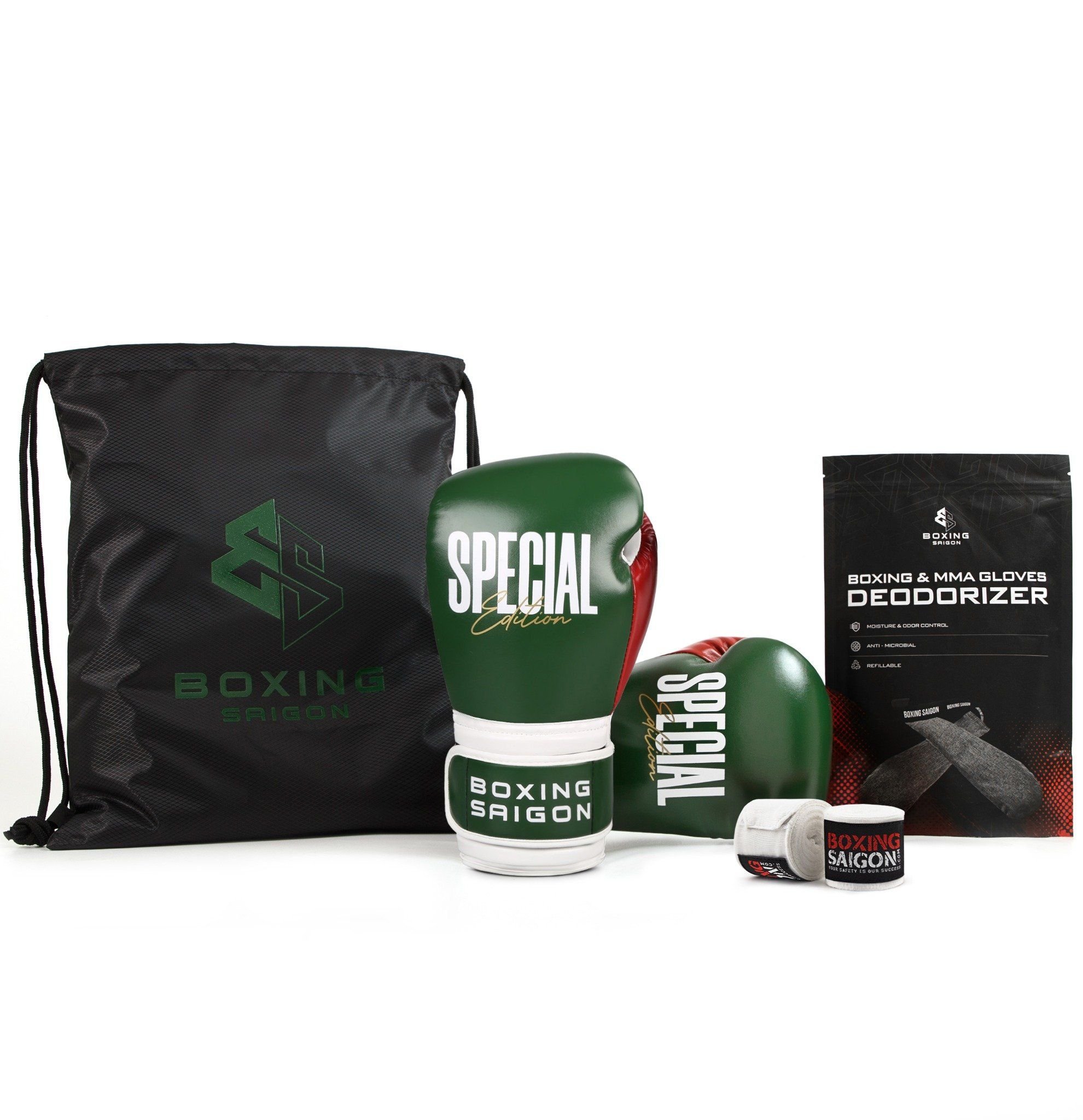 Combo Găng Tay Boxing Saigon Special Edition Gloves - Christmas