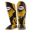 Bảo Hộ Chân Twins FSGL10-49GD Leather Shinguard - Black