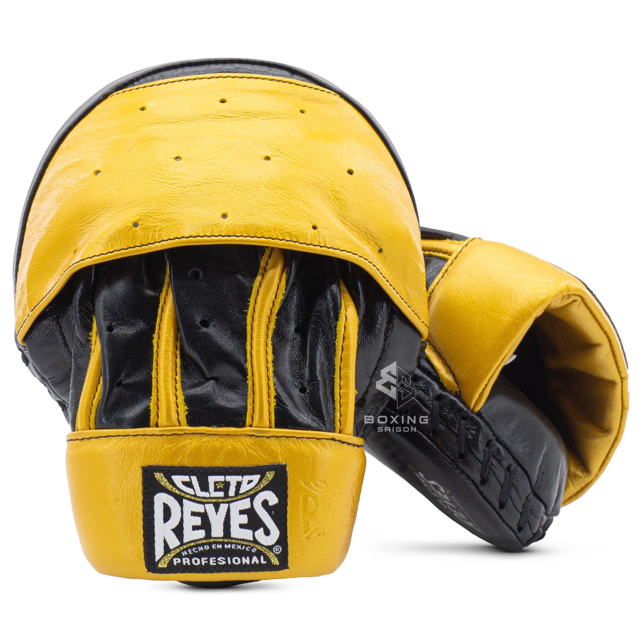 Đích Đấm Cleto Reyes Tiger Mitts - Black/Yellow