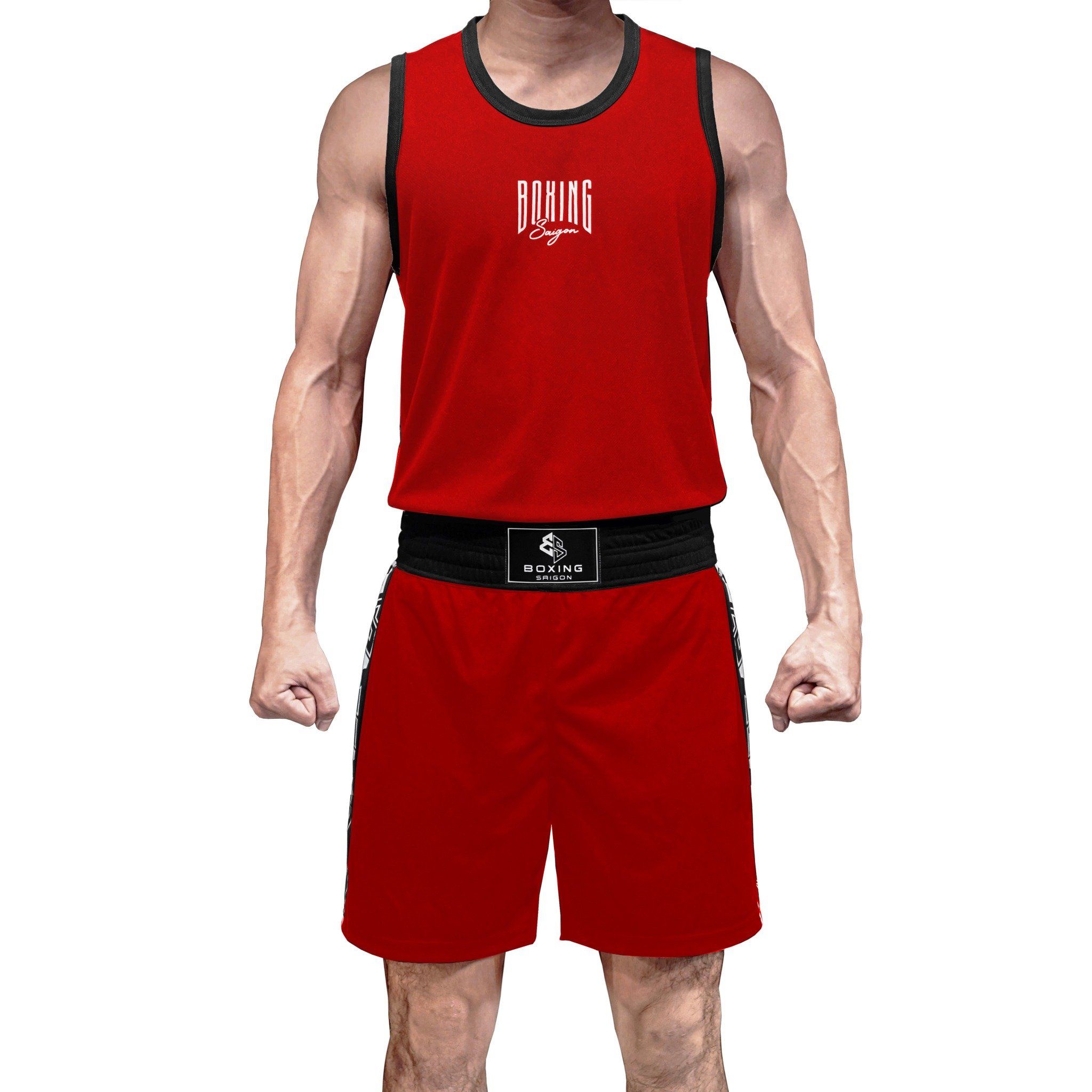 Đồ Tập Luyện Boxing Saigon Elite - Red