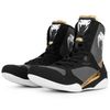 Giày Venum Elite Boxing Shoes - Black/White/Gold