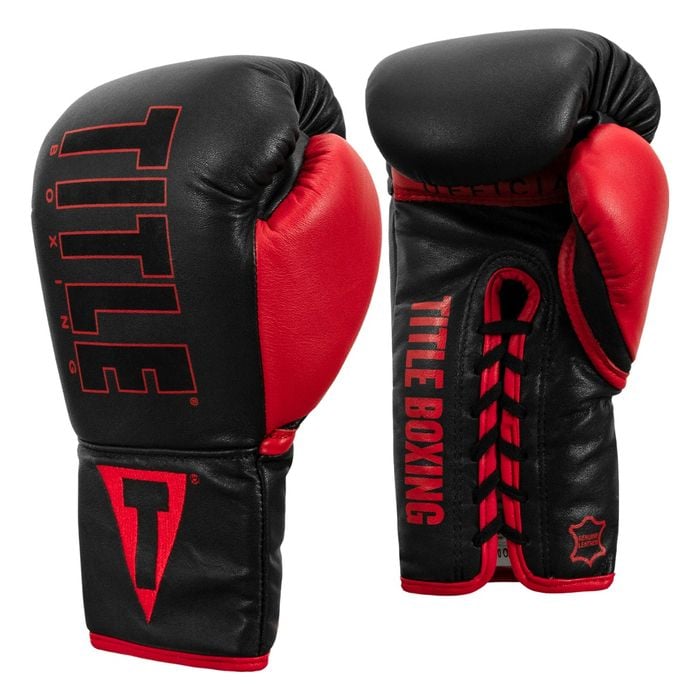 Găng Tay TITLE Enforcer Official Pro Fight Gloves 3.0 - Black/Black/Red