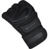 Găng Tay RDX MMA F15 Noir Grappling Gloves - Matte Black