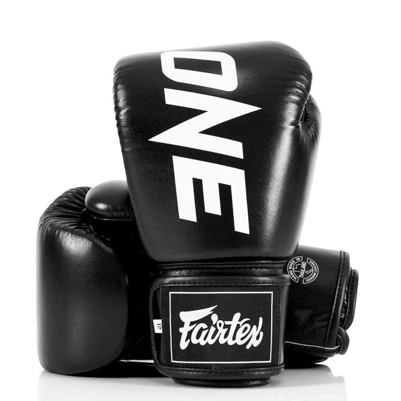 Găng Tay ONE X Fairtex Boxing Gloves - Black