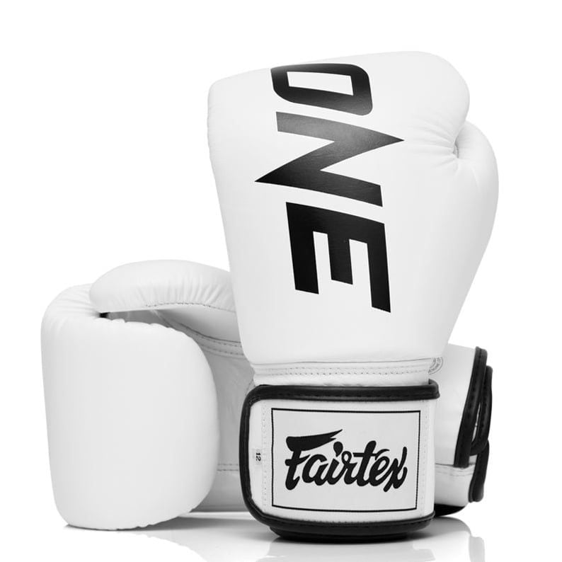 Găng Tay ONE X Fairtex Boxing Gloves - White