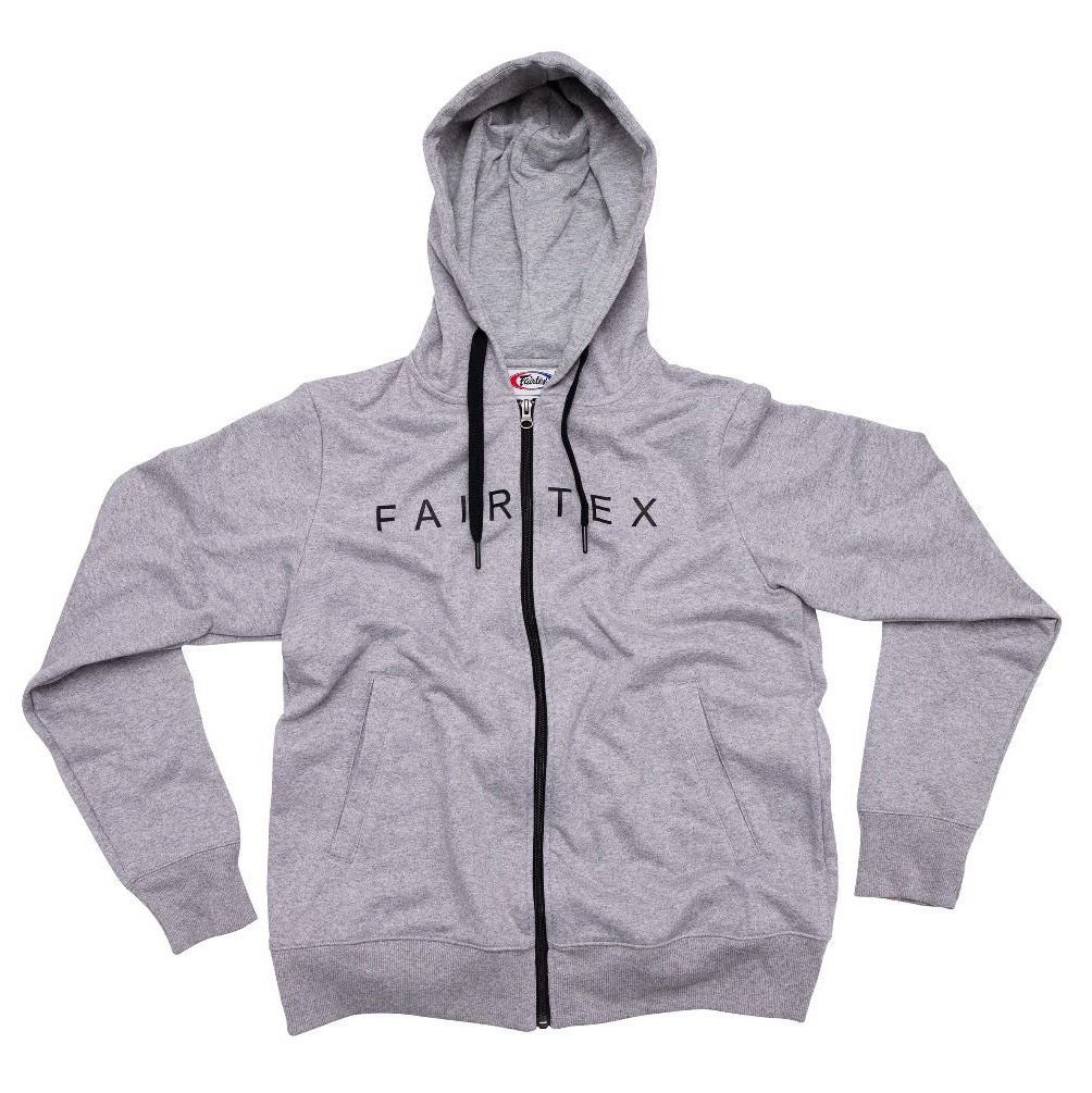 Áo Khoác Fairtex Hooded Sweatshirts (Zipper) - Grey