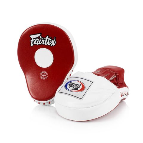 Đích Đấm Fairtex FMV9 Ultimate Contoured Focus Mitts - Red/White