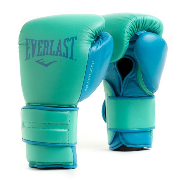 Găng tay Everlast Powerlock2 Pro Hook & Loop Training Gloves - Biscay