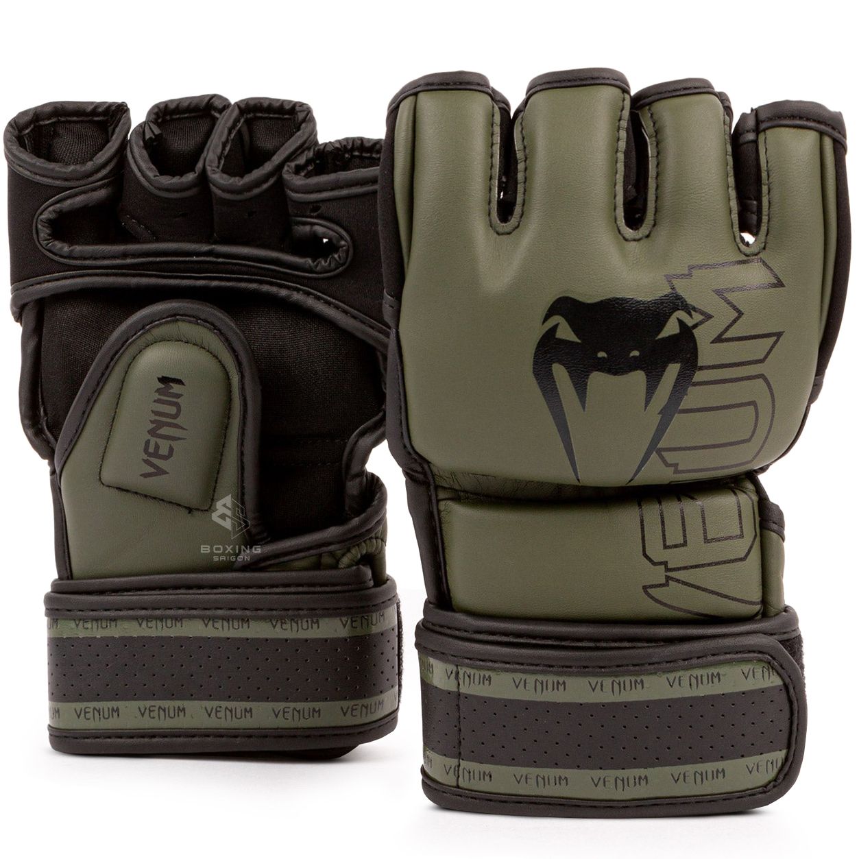 Găng Tay Venum Impact 2.0 MMA Gloves - Khaki/Black