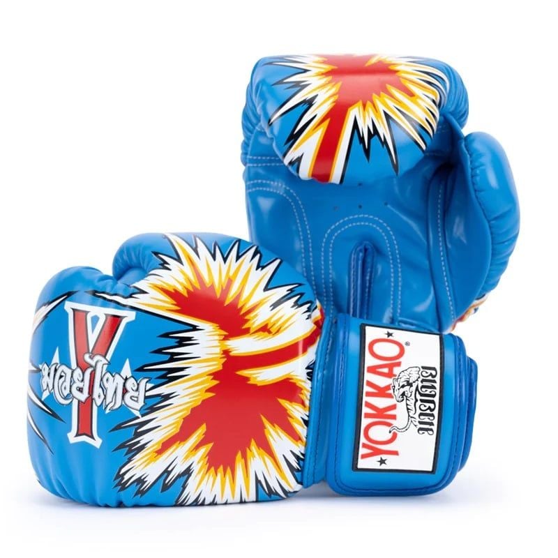 Găng Tay Yokkao FYGL-73 Smash Boxing Gloves - Blue Nobility