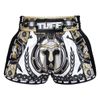 Quần TUFF TUF-MRS202-WHT Muay Thai Boxing Shorts New Retro Style Golden Gladiator in White