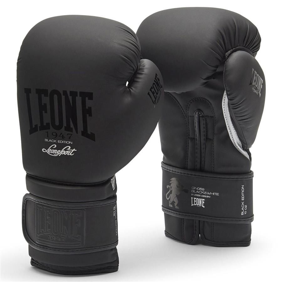 Găng Tay Leone Boxing Gloves -  Black & White