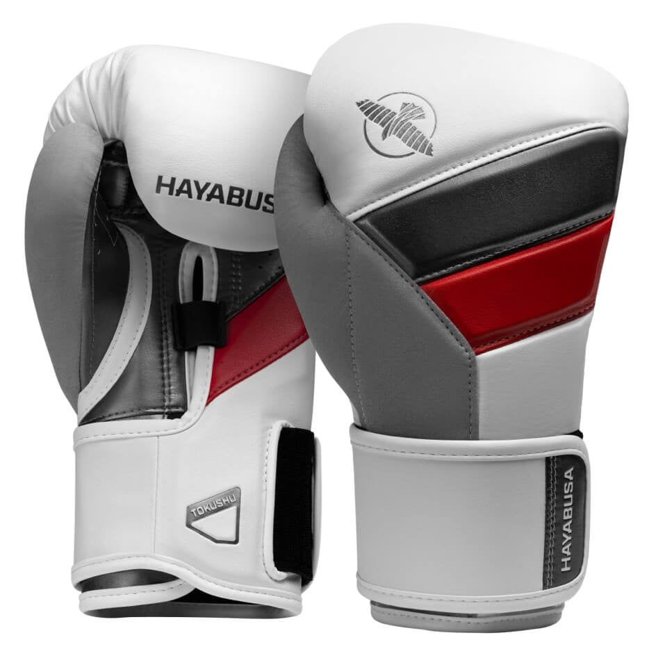 Găng Tay Hayabusa T3 Boxing Gloves - White/Red
