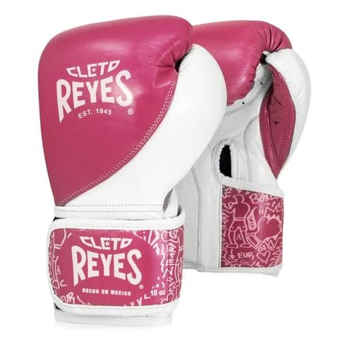 Găng Cleto Reyes High Precision Boxing Gloves - Pink/White