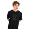 Áo Venum Classic T-Shirt - Black/Black Reflective