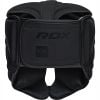Bảo Hộ Đầu RDX T15 Noir Cheek Protector Head Guard - Black