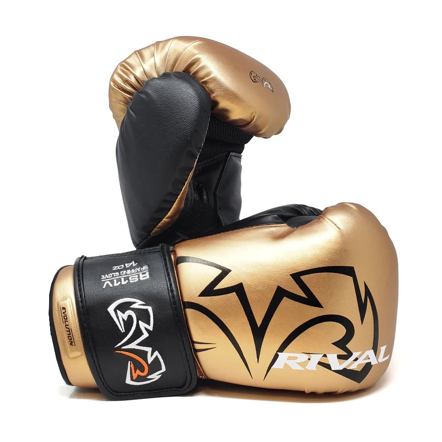 Găng Tay Rival RS11V-Evolution Sparring Gloves - Gold