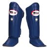 Bảo Hộ Chân Twins SGL10 Double Padded Leather Shinguard - Navy