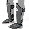 Bảo Hộ Chân Twins SGL10 Double Padded Leather Shinguard - Grey