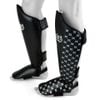Bảo Hộ Chân Fairtex Sp5 Competition Muay Thai Shin Guards - Black