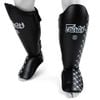 Bảo Hộ Chân Fairtex Sp5 Competition Muay Thai Shin Guards - Black