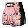 Quần TUFF Muay Thai Boxing Shorts Pink Retro Style Birds With Roses