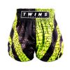 Quần Twins TBS-CROCS Thai Boxing Shorts - Black/Green