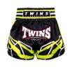 Quần Twins TBS-RACING Thai Boxing Shorts - Black/Green