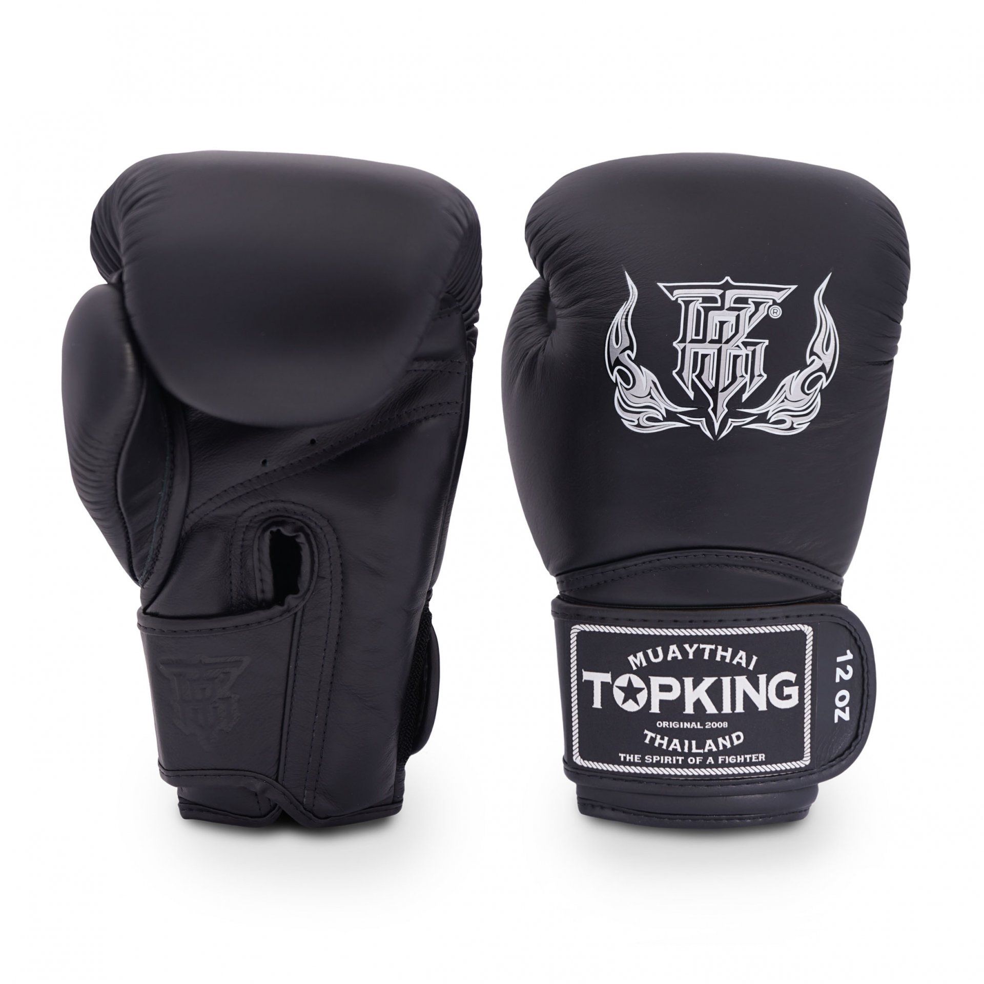 Găng Tay Topking TKBGSV Super Single Tone Boxing Gloves - Black