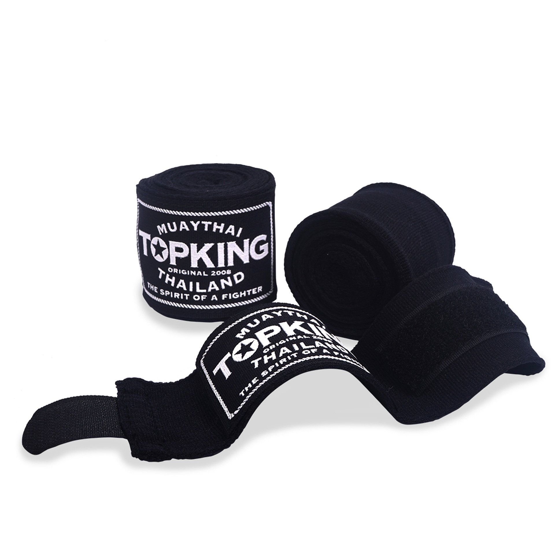 Băng Tay Topking TKHWR Hand Wraps - Black