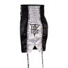 Quần Topking TKTBS-202 Muay Thai Shorts - Black/White