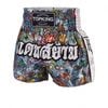 Quần Topking TKTBS-225 Muay Thai Shorts - White