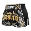 Quần Tuff Muay Thai Boxing Shorts New Retro Style Thai King Of Naga Black