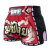 Quần TUFF Muay Thai Boxing Short New Retro Style Red Thai Yantra With Muay Thai Text