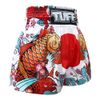 Quần Tuff Muay Thai Boxing Shorts White Japanese Koi Fish