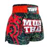 Quần TUFF Muay Thai Boxing Short New Green Military Camouflage