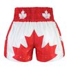 Quần TUFF Muay Thai Boxing Shorts Canada Flag