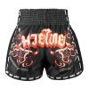 Quần TUFF Muay Thai Boxing Shorts New Retro Style Hanuman Flying Raising The Flag