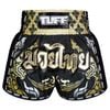 Quần Tuff Muay Thai Boxing Shorts New Retro Style Thai King Of Naga Black