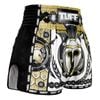 Quần TUFF TUF-MRS202-WHT Muay Thai Boxing Shorts New Retro Style Golden Gladiator in White