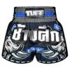Quần TUFF Muay Thai Boxing Shorts New Retro Style Blue War Elephant