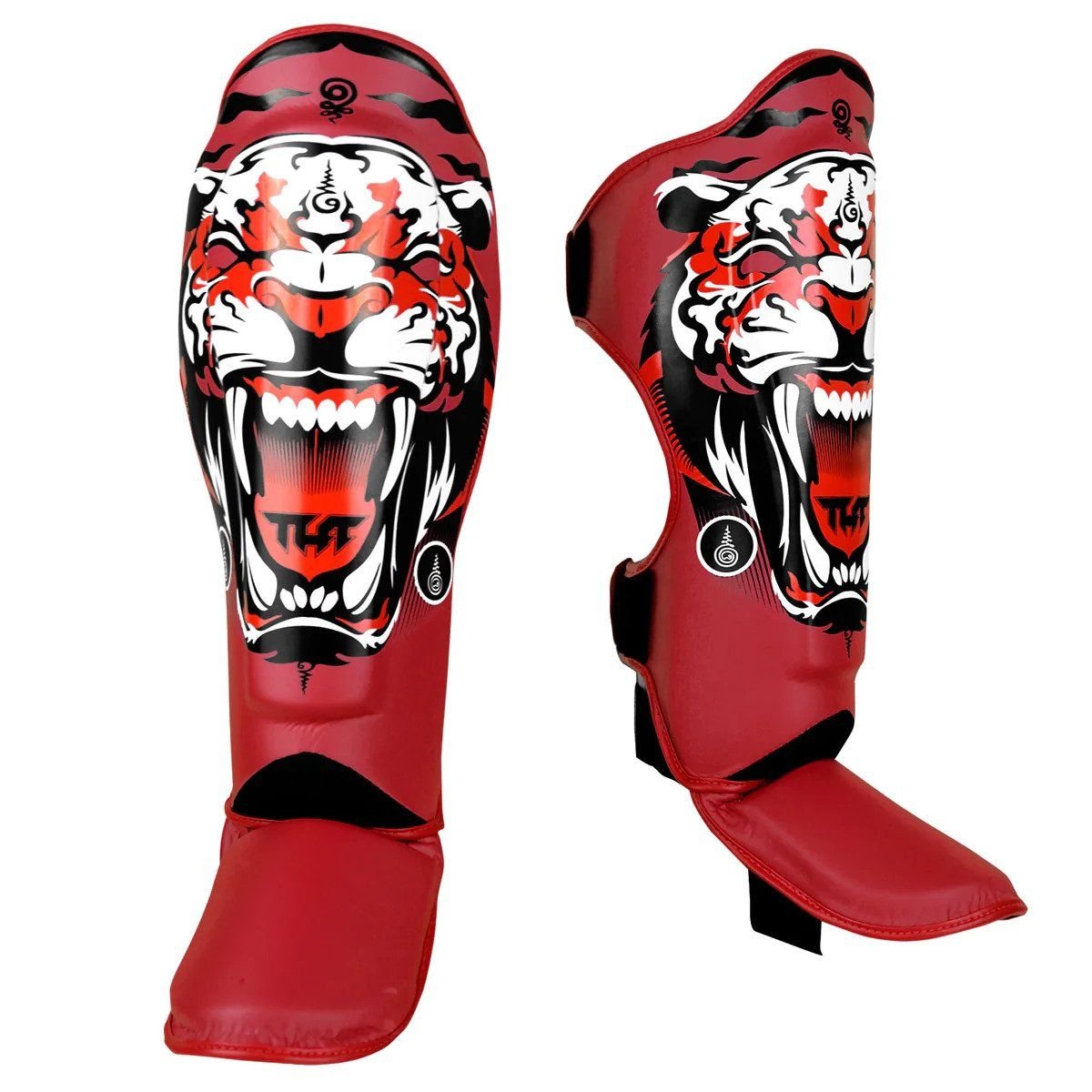 Bảo Hộ Chân TUFF PAYAK TUF-SGM-TIGER Tiger Shin Guards - Red