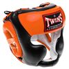 Bảo Hộ Đầu Twins HGL3-2T Sparring Headguard - Black/Orange