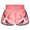 Quần TUFF Muay Thai Boxing Shorts Pink Retro Style Birds With Roses