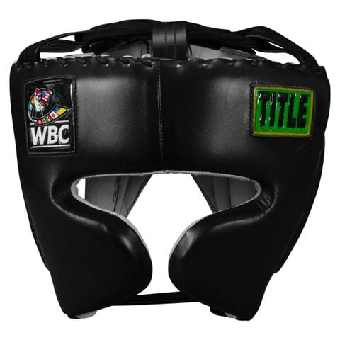 Bảo Hộ Đầu TITLE WBC Sparring Headgear - Black