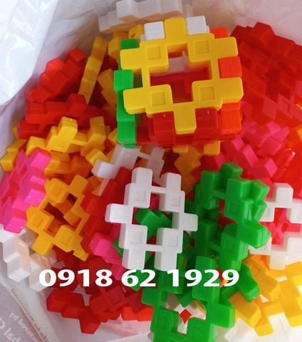 Xếp hình lego nhựa vuông