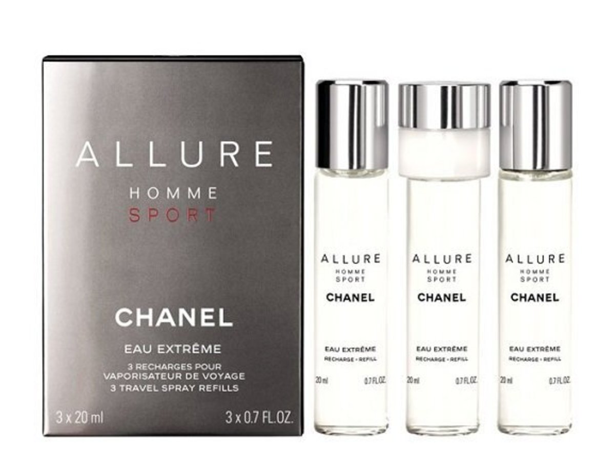 Cực Tiết Kiệm  Set 3 Ống Thay Thế Chanel Allure Homme Sport Eau Extreme  3x20ML  NIPERFUME