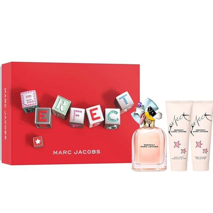 Gift Set Nước Hoa Marc Jacobs Perfect EDP ( 100ML + 75ML + 75ML )